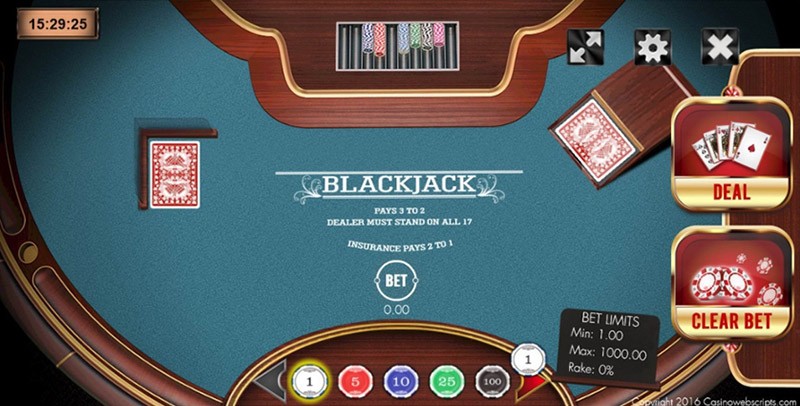Blackjack çevrimiçi